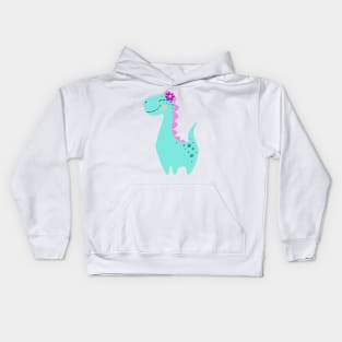 Cute Dinosaur Baby Girl Kids Hoodie